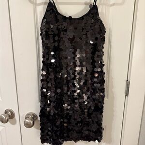 Gianni Bini chunky sequin mini dress